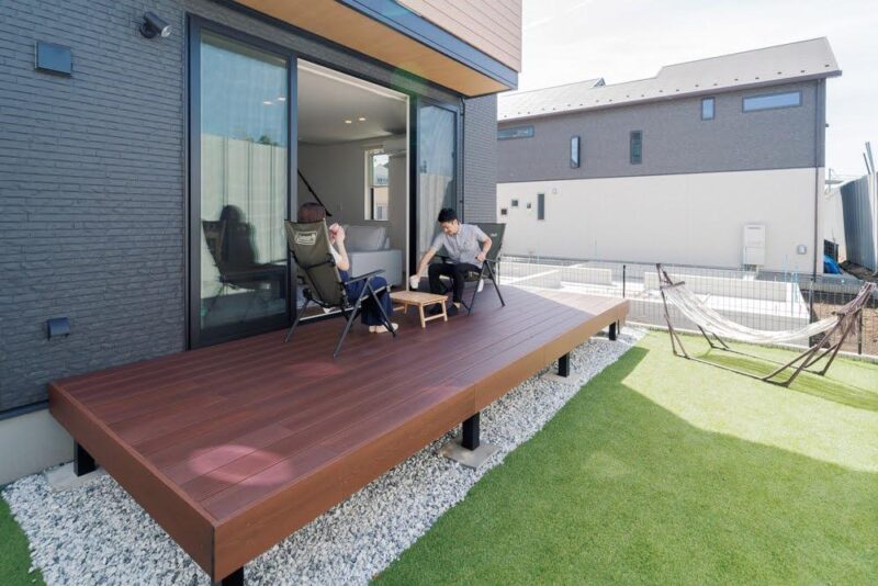 MINOの「彩木」ウッドデッキならメンテナンスの手間がかかりにくい