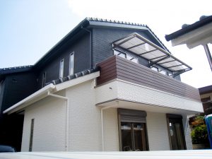 20120325　彩木バルコニー手摺　AYMB08の施工例